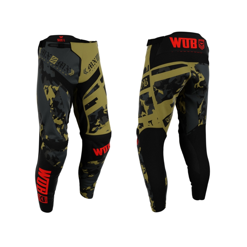 Camo Army Motocross Pants | Wob Design