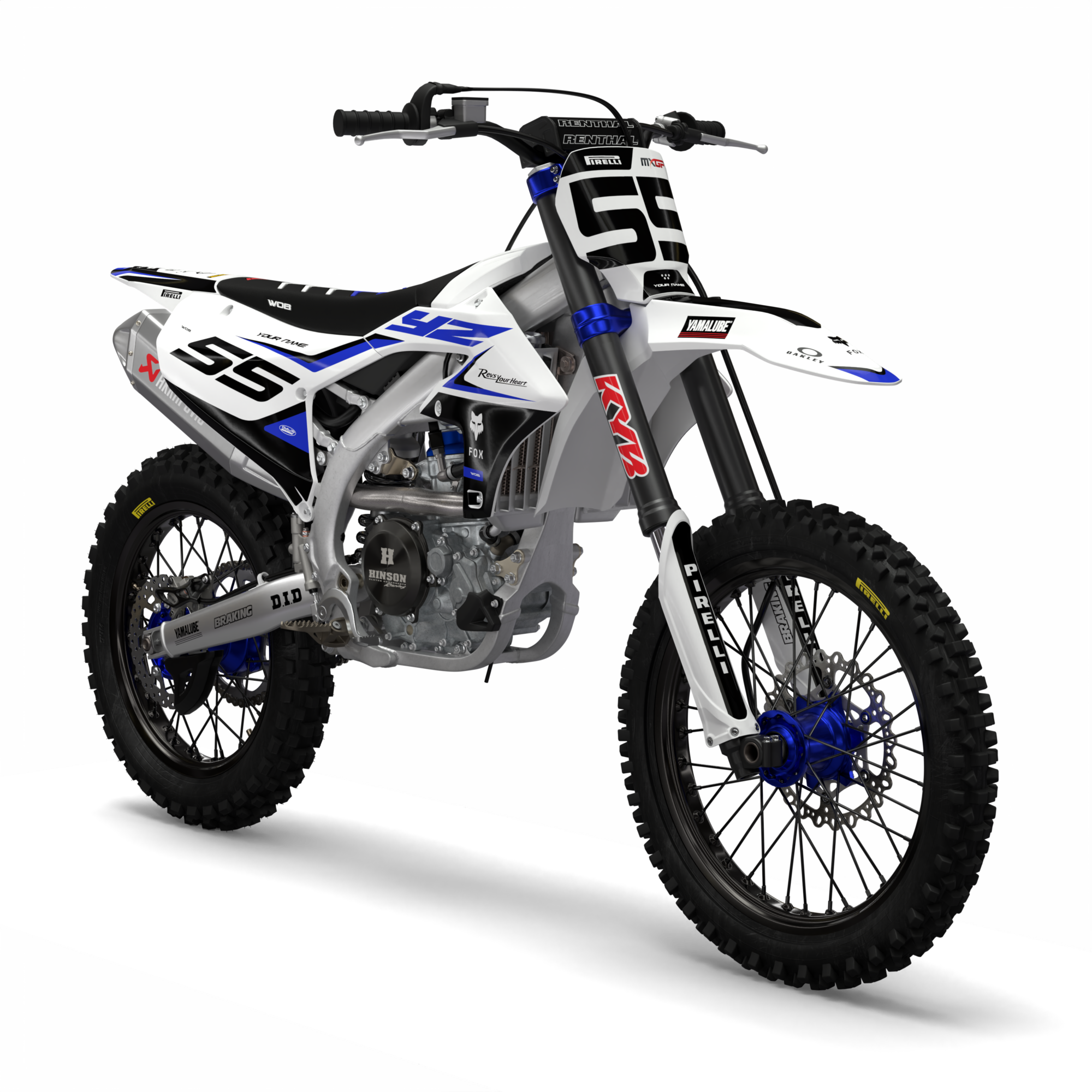Yamaha racer white1